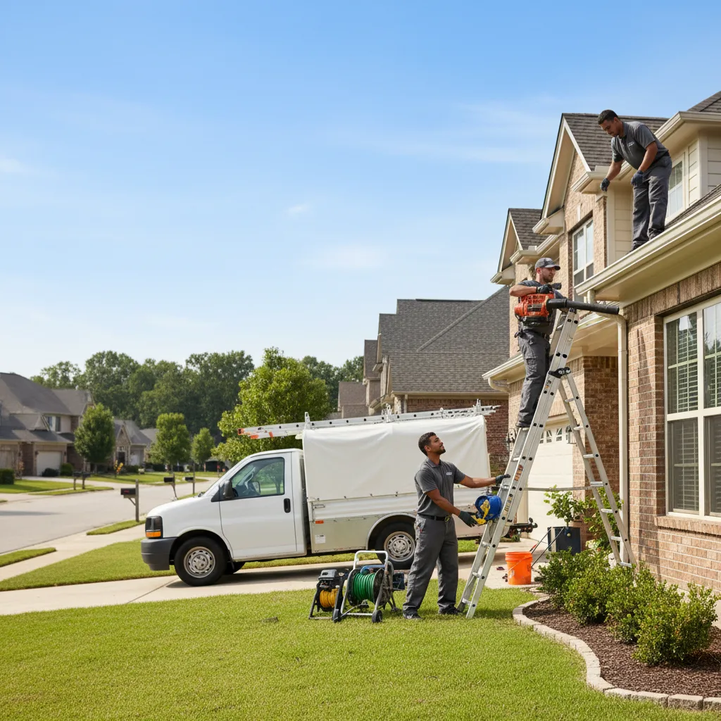 Home Gutter Service in Corsicana, TX near me